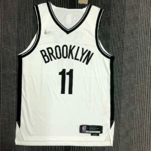 Maillot Homme Kyrie Irving White Team Jersey – Authentic Edition