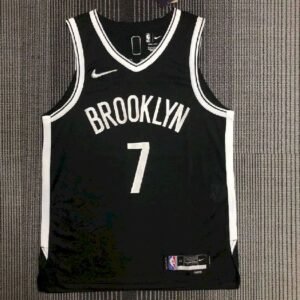 Maillot Homme Kevin Durant Black Team Jersey – Authentic Edition