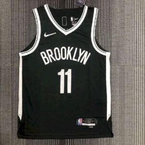 Maillot Homme Kyrie Irving Black Team Jersey – Authentic Edition