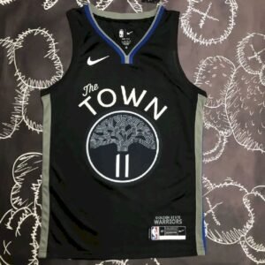 Maillot Homme Klay Thompson Black Team Jersey