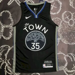 Maillot Homme Kevin Durant Black Team Jersey