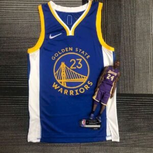 Maillot Homme Draymond Green Blue Team Jersey – 75th Anniversary Edition