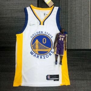 Maillot Homme Gary Payton II White Team Jersey – 75th Anniversary Edition