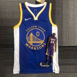 Maillot Homme Gary Payton II Blue Team Jersey – 75th Anniversary Edition