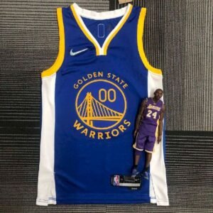 Maillot Homme Jonathan Kuminga Blue Team Jersey – 75th Anniversary Edition