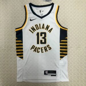 Maillot Homme Paul George White Home Team Jersey
