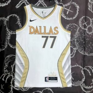Maillot Homme Luka Doncic White Team Jersey – City Edition