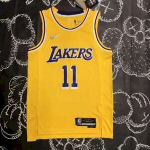 Maillot Homme Kyrie Irving Yellow Team Jersey – 75th Anniversary Edition