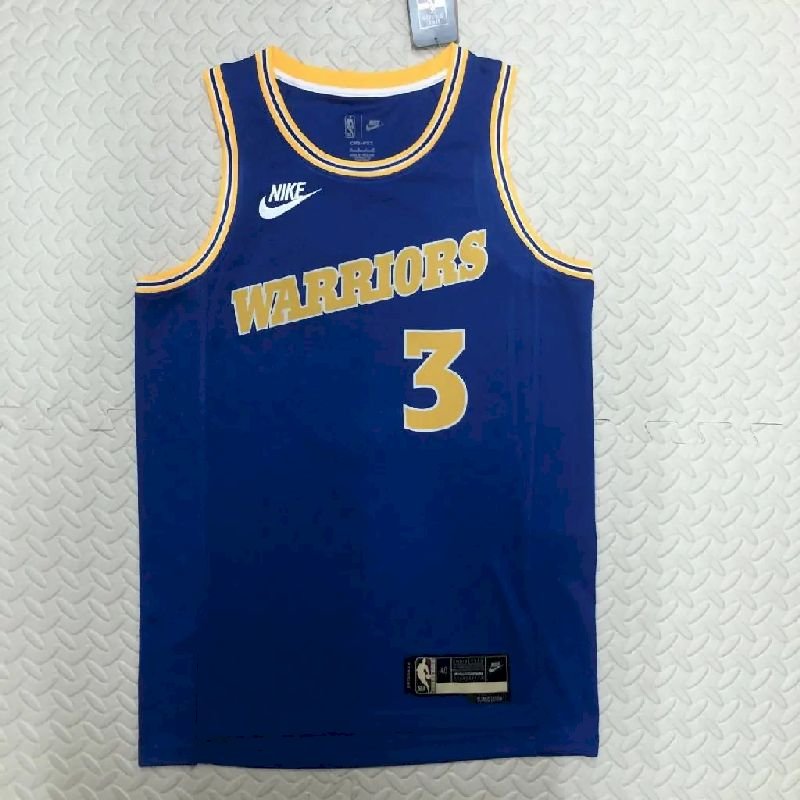 Maillot Homme Jordan Poole Blue Retro Team