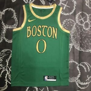 Maillot Homme Jayson Tatum Green Team Jersey – City Edition