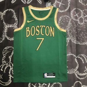 Maillot Homme Jaylen Brown Green Team Jersey – City Edition