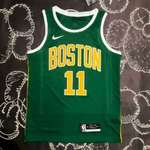 Maillot Homme Kyrie Irving Green Team Jersey
