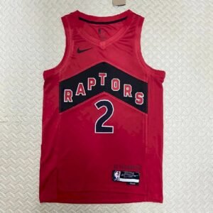 Maillot Homme Kawhi Leonard Red Away Team Jersey