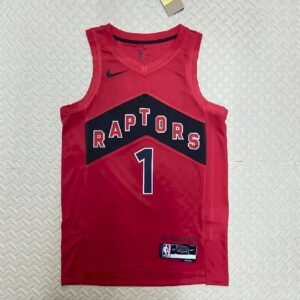 Maillot Homme Tracy McGrady Red Away Team Jersey