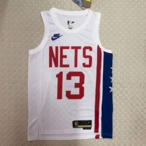 Maillot Homme James Harden White Retro Team Jersey