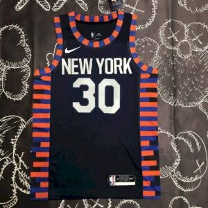 Maillot Homme Julius Randle Black Team Jersey