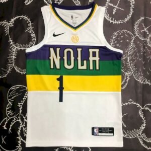 Maillot Homme Zion Williamson White Team Jersey – City Edition