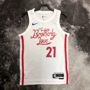 Maillot Homme Joel Embiid White Team Jersey – City Edition