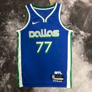 Maillot Homme Luka Doncic Blue Team Jersey – City Edition