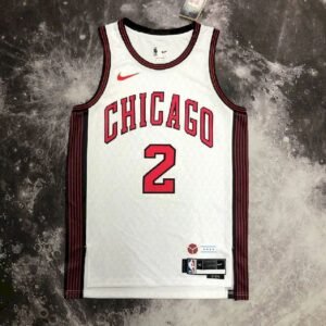 Maillot Homme Lonzo Ball White Team Jersey – City Edition