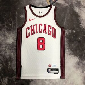 Maillot Homme Zach LaVine White Team Jersey – City Edition