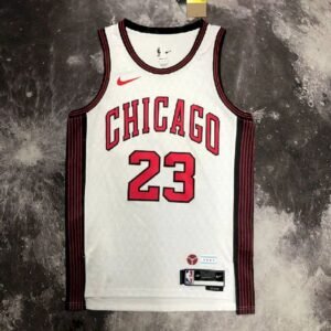 Maillot Homme Michael Jordan White Team Jersey – City Edition