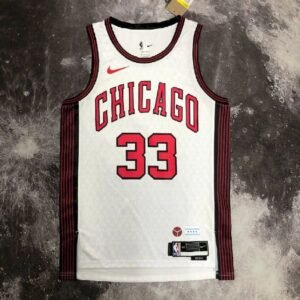 Maillot Homme Scottie Pippen White Team Jersey – City Edition
