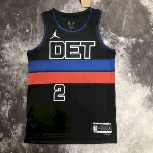 Maillot Homme Cade Cunningham Black Team Jersey – Statement Edition