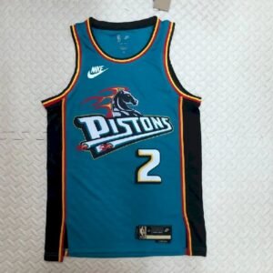 Maillot Homme Cade Cunningham Blue Retro Team Jersey