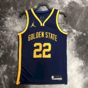 Maillot Homme Andrew Wiggins Blue Team Jersey – Statement Edition