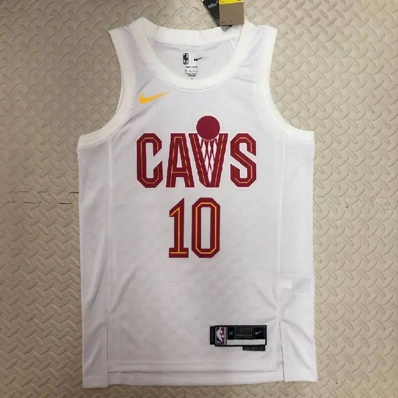 Maillot Homme Darius Garland White Home Team Jersey