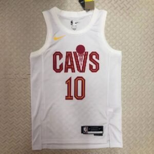 Maillot Homme Darius Garland White Home Team Jersey