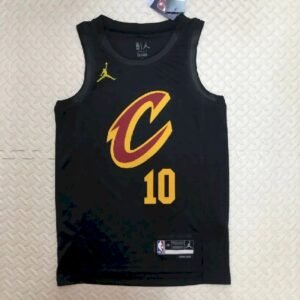 Maillot Homme Darius Garland Black Team Jersey – Statement Edition