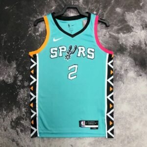 Maillot Homme Kawhi Leonard Blue Team Jersey – City Edition