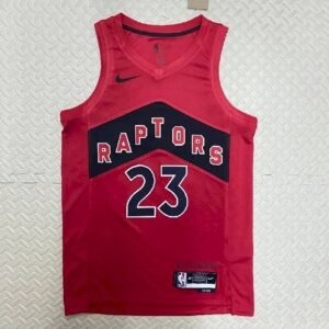 Maillot Homme Fred VanVleet Red Away Team Jersey