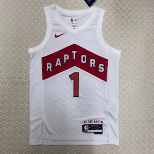 Maillot Homme Tracy McGrady White Home Team Jersey