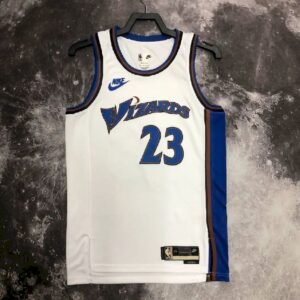 Maillot Homme Michael Jordan White Retro Team