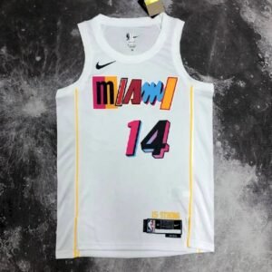 Maillot Homme Tyler Herro White Team Jersey – City Edition