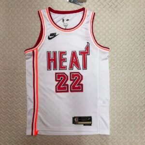 Maillot Homme Jimmy Butler White Retro Team Jersey