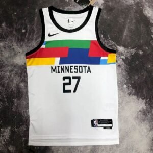 Maillot Homme Rudy Gobert White Team Jersey – City Edition