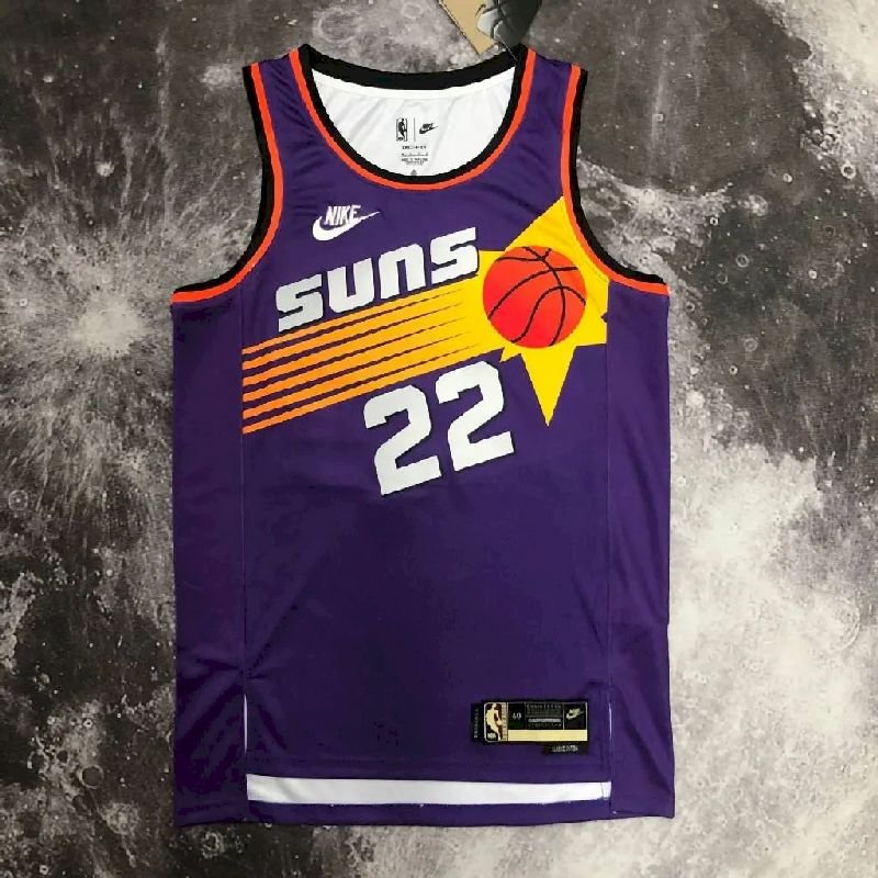 Maillot Homme DeAndre Ayton Purple Retro Team Jersey