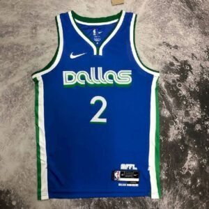 Maillot Homme Kyrie Irving Blue Team Jersey – City Edition