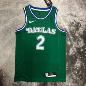 Maillot Homme Kyrie Irving Green Retro Team
