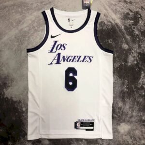 Maillot Homme LeBron James White Team Jersey – City Edition