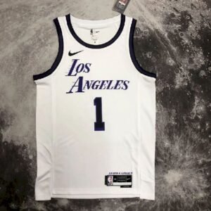 Maillot Homme D’Angelo Russell White Team Jersey – City Edition