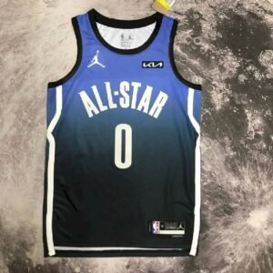 Maillot Homme Tyrese Haliburton All-Star Blue Team Jersey