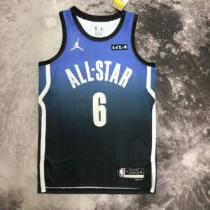 Maillot Homme LeBron James All-Star Blue Team Jersey