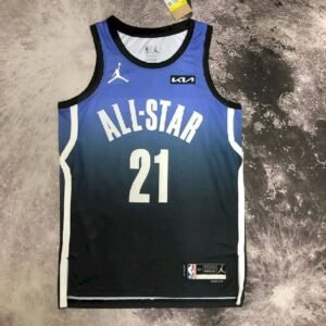 Maillot Homme Joel Embiid All-Star Blue Team Jersey