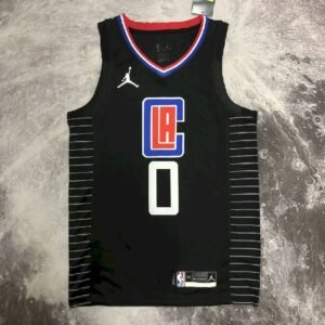 Maillot Homme Russell Westbrook Black Team Jersey – Statement Edition