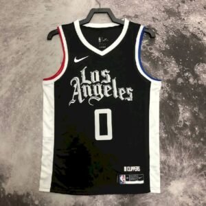 Maillot Homme Russell Westbrook Black Team Jersey